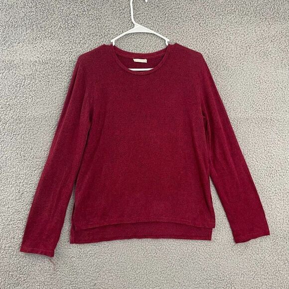 Heart & Hips Tops - Heart‎ & Hips Women M Burguny Casual Soft Long Sleeve Top
